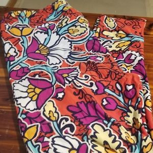 LuLaRoe Floral Leggings